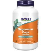 Magnesium Caps 180 vcaps - Now Foods