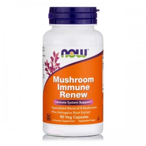 Mushroom Immune Renew 90 vcaps - Now / Ανοσοποιητικό Mushroom Immune Renew 90 vcaps - Now / Ανοσοποιητικό