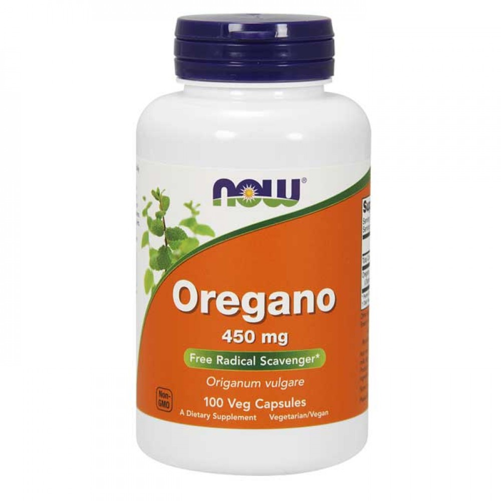 Oregano 450 mg  100 vcaps - Now Foods /  Αντιοξειδωτικό