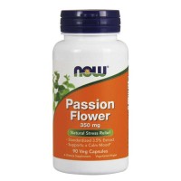 Passion Flower Extract 350 mg 90 vcaps - Now Foods