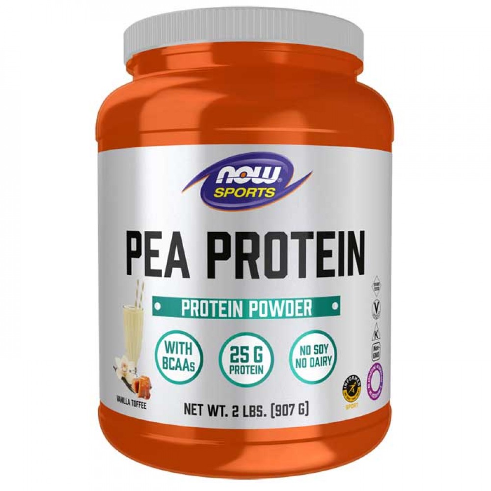 Pea Protein Natural 907gr - Now Sports