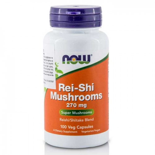 Rei-shi Mushrooms 270mg 100 φυτοκάψουλες - Now / Ειδικά Συμπληρώματα Rei-shi Mushrooms 270mg 100 φυτοκάψουλες - Now / Ειδικά Συμπληρώματα
