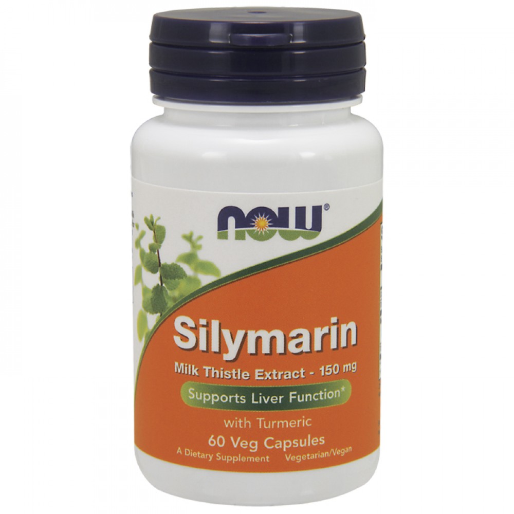 Silymarin (Milk Thistle) 150mg - 60vaps NOW Foods / Γάλα Γαϊδουράγκαθου - Συκώτι