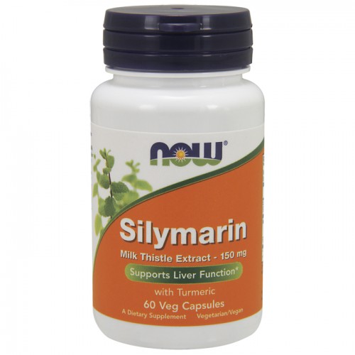 Silymarin (Milk Thistle) 150mg - 60vaps NOW Foods / Γάλα Γαϊδουράγκαθου - Συκώτι