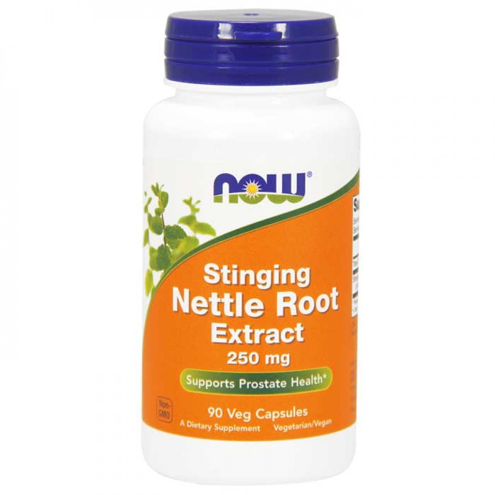 Stinging Nettle Root Extract,250mg 90 vcaps  - Now Foods / Υγεία Προστάτη