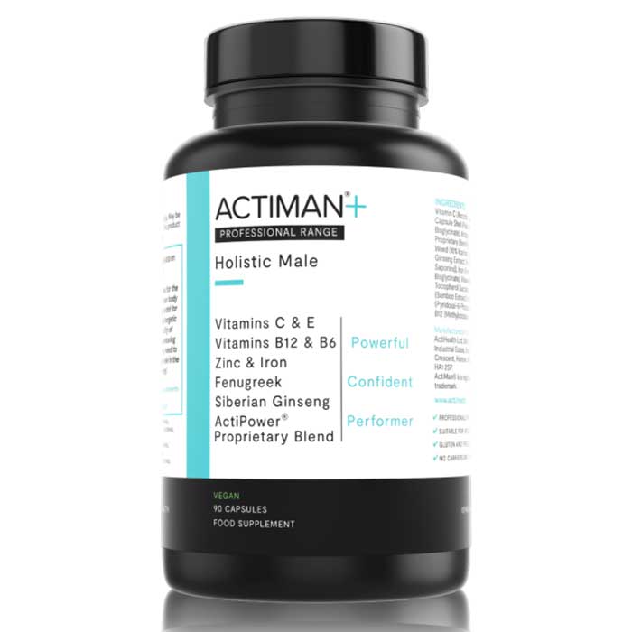 ActiMan+ Holistic Blend 90 vcaps - ActiHealth