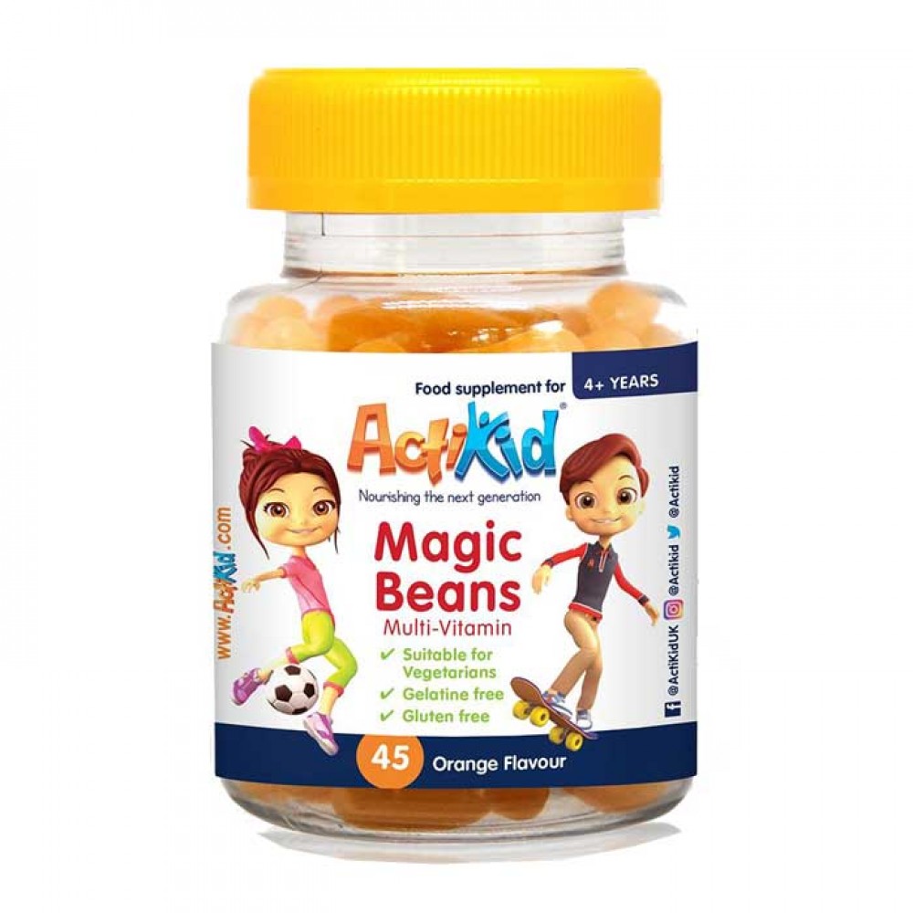 Magic Beans Multi-Vitamin 45 ζελεδάκια - ActiKid