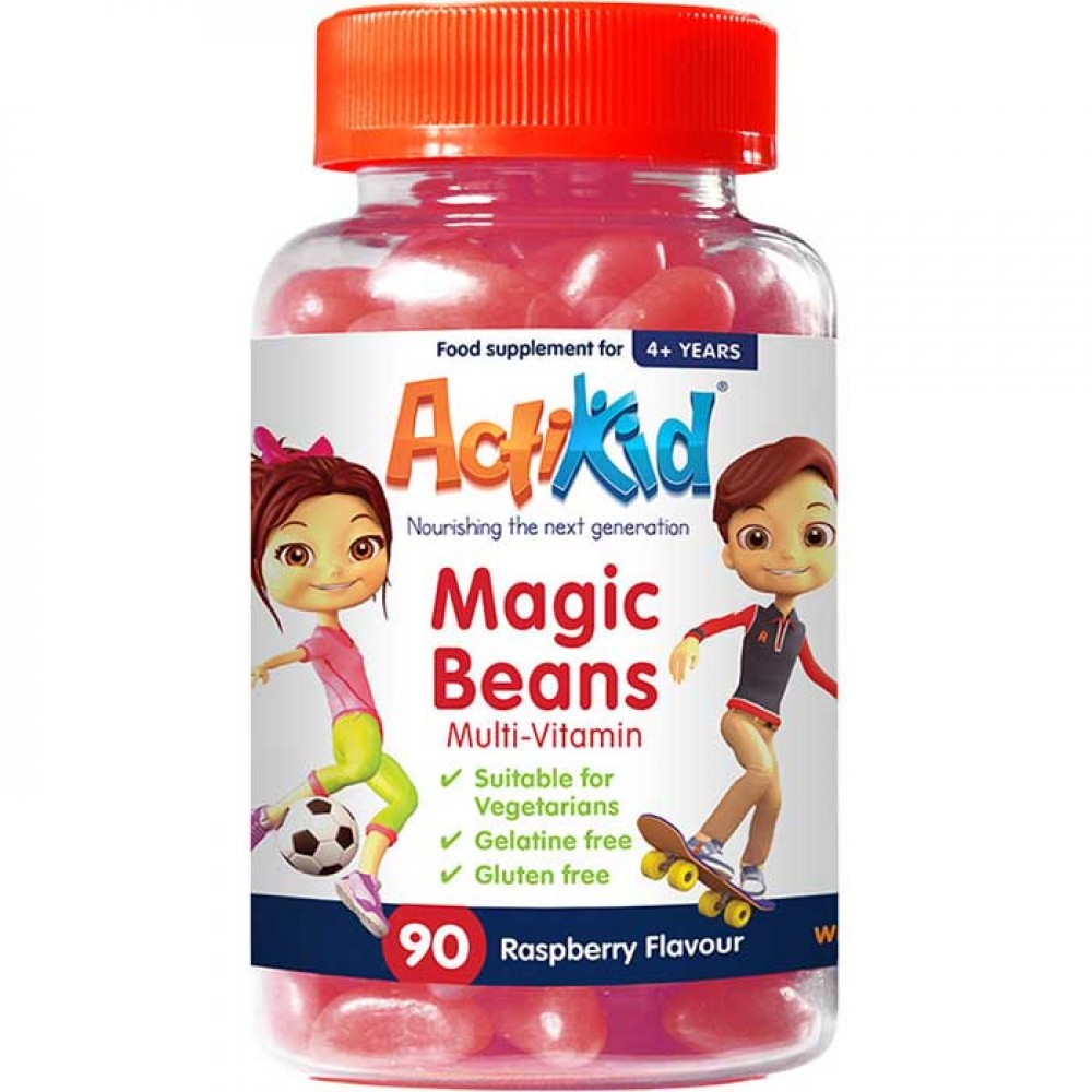 Magic Beans Multi-Vitamin 90 ζελεδάκια - ActiKid