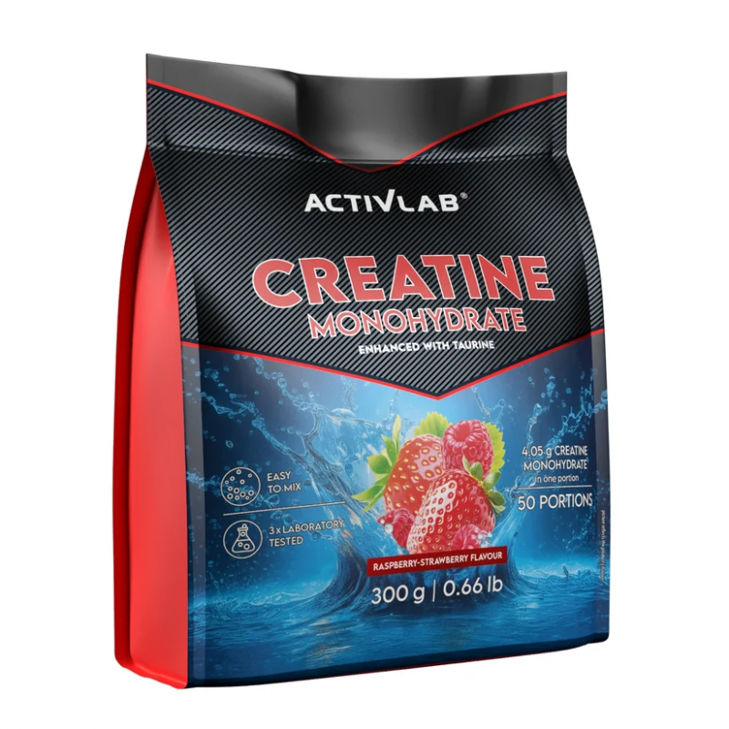 Creatine Monohydrate 300gr - Activlab  / Strawberry Raspberry