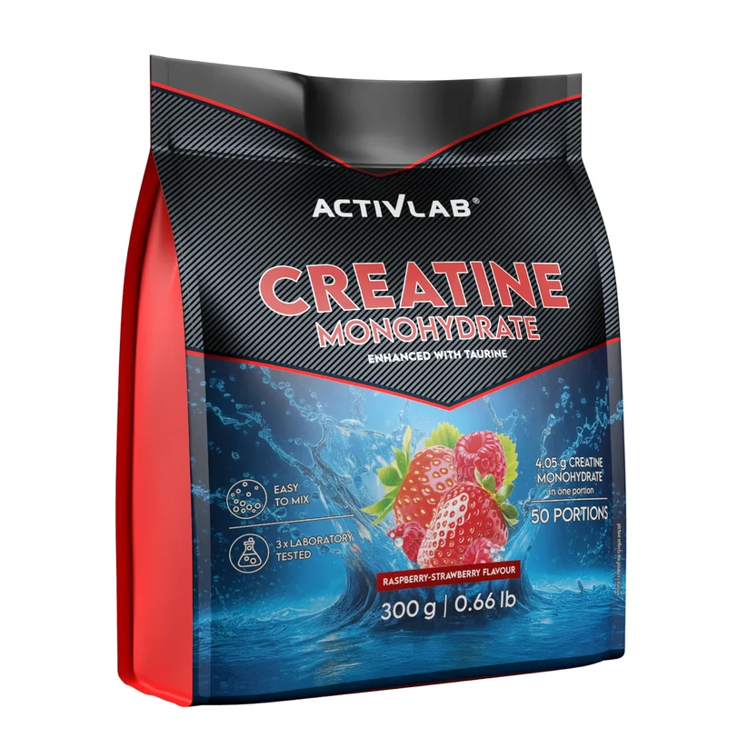Creatine Monohydrate 300gr - Activlab  / Strawberry Raspberry