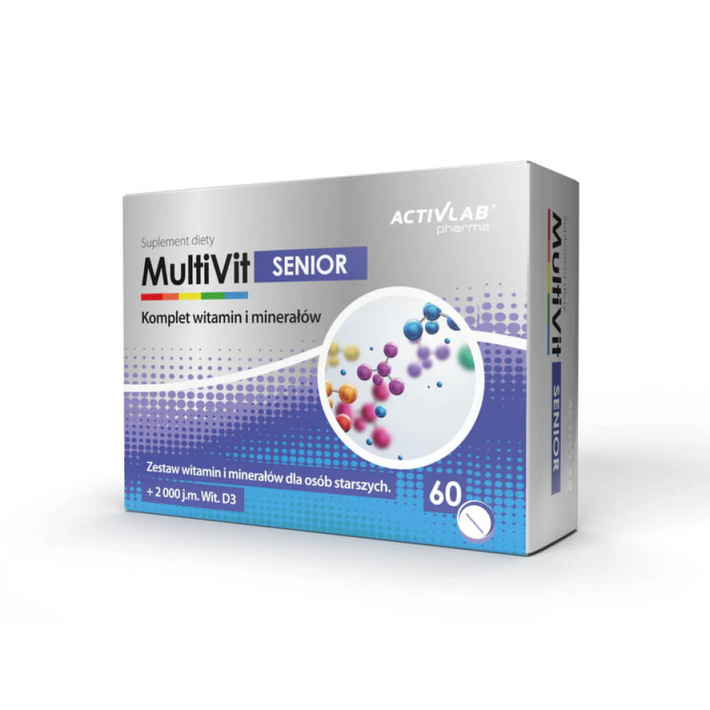 Multivit Senior 60 δισκία - Activlab Pharma