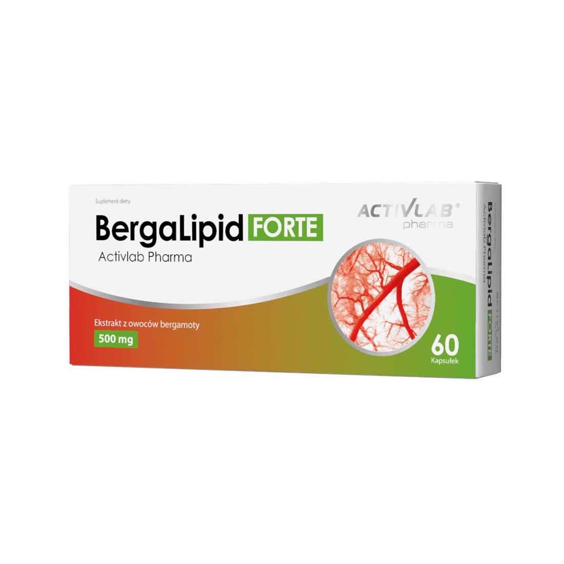 Bergalipid forte - Citrus Bergamot 500mg 60 caps - Activlab