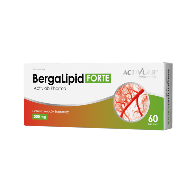 Bergalipid forte - Citrus Bergamot 500mg 60 caps - Activlab