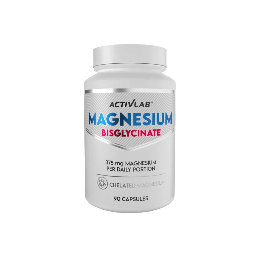 Magnesium Chelated Bisglycinate 375mg 90 vcaps - Activlab