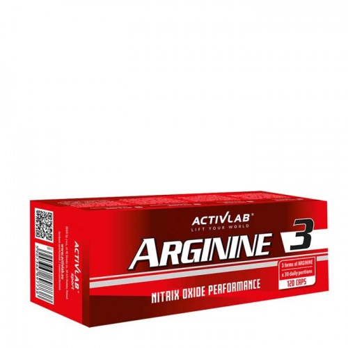 Arginine 3 120 caps - Activlab Arginine 3 120 caps - Activlab