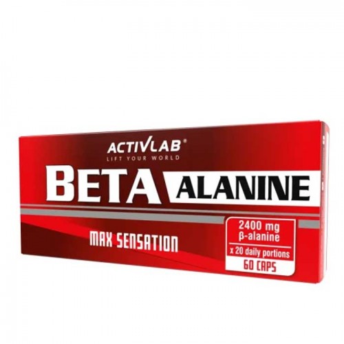 Beta Alanine 60 caps Max Sensation - Activlab / Βήτα Αλανίνη Beta Alanine 60 caps Max Sensation - Activlab / Βήτα Αλανίνη