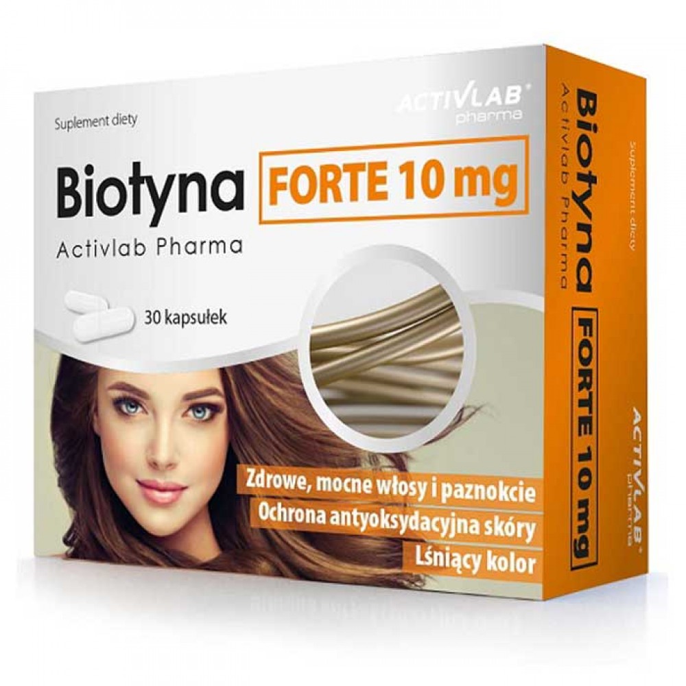 Biotin Forte 10mg 30caps - ActivLab