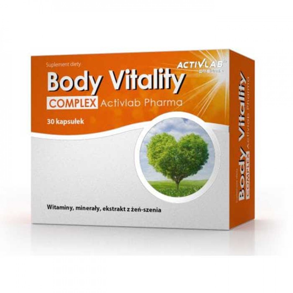 Body Vitality Complex 30 caps - Activlab Pharma