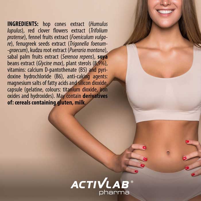 Bustella 60 caps - Activlab Pharma / Γυναικείο μπούστο