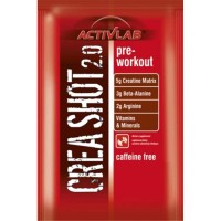 Crea Shot 2.0 20γρ Activlab / Preworkout σε μονοδοσική συσκευασία