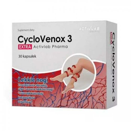 CycloVenox 3 EXTRA 30 caps - Activlab Pharma CycloVenox 3 EXTRA 30 caps - Activlab Pharma