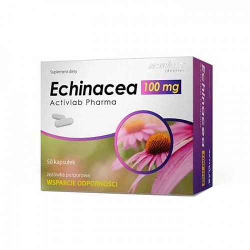 Echinacea 100 mg Extract 50 caps -  ActivLab Echinacea 100 mg Extract 50 caps -  ActivLab