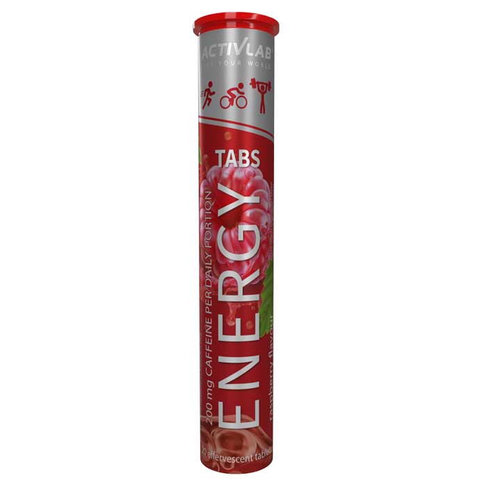 Energy 20 tabs raspeberry - Activlab