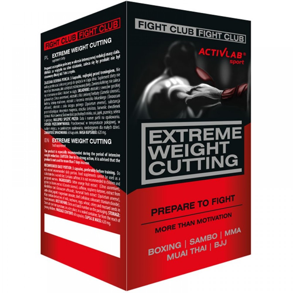 Extreme Weight Cutting 60 κάψουλες - Activlab / Θερμογεννετικός Λιποδιαλύτης