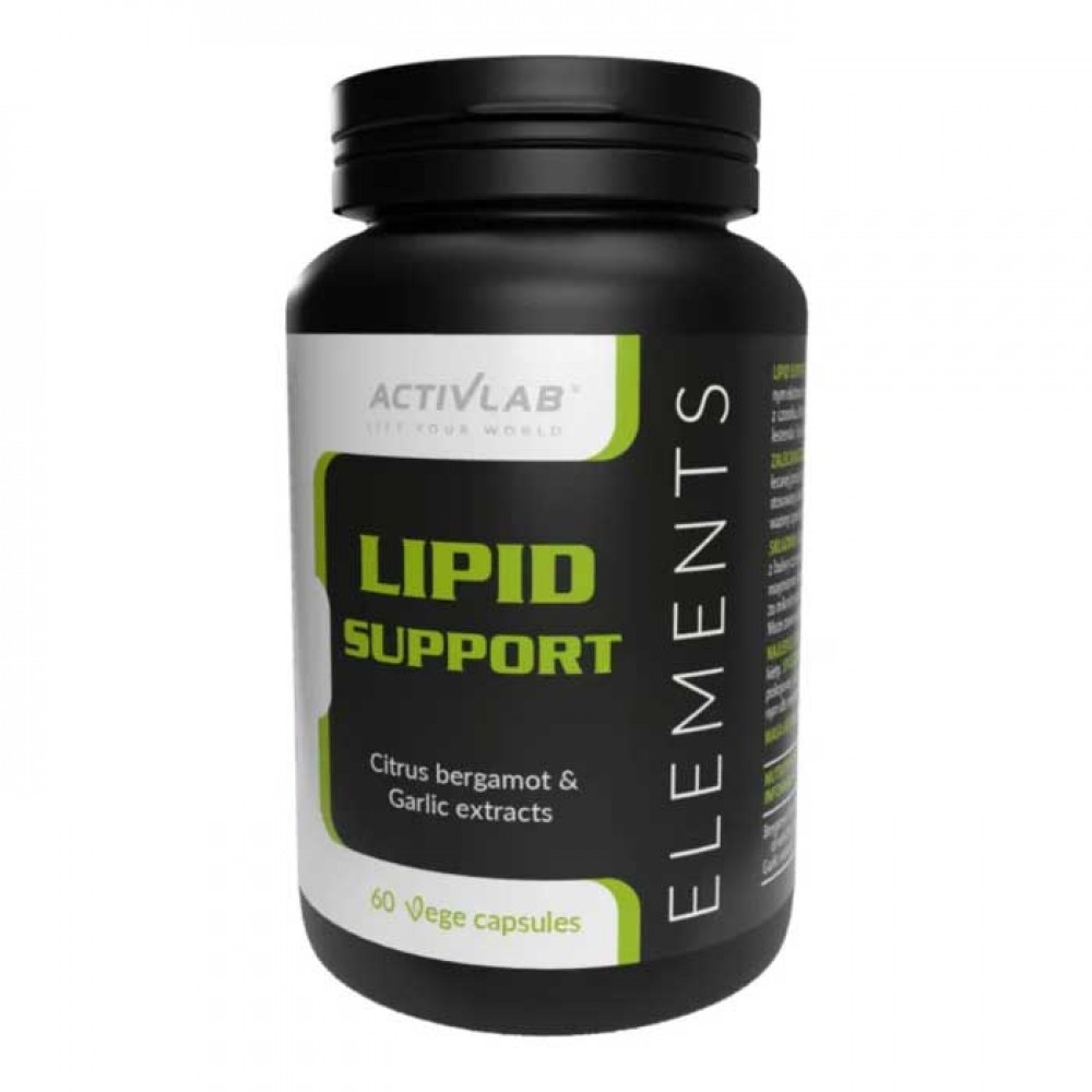 Lipid Support 60 vcaps - ActivLab Elements