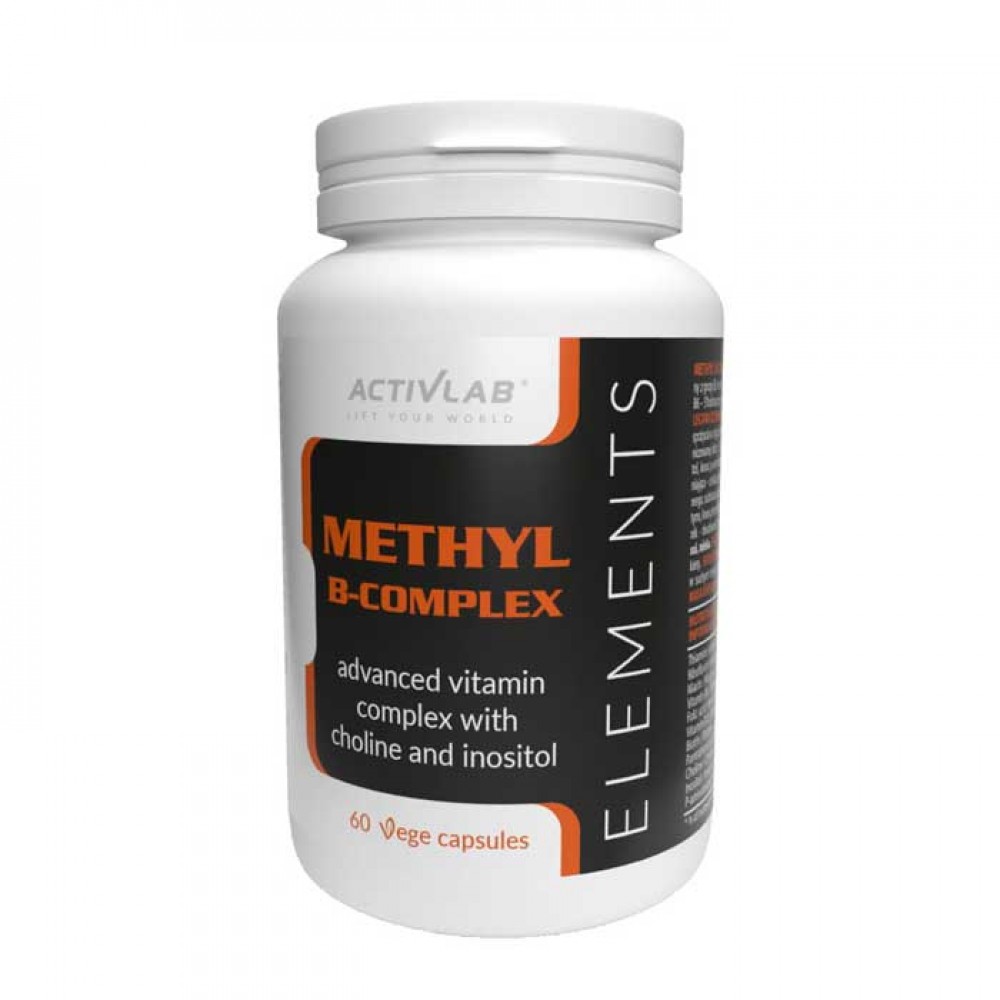 Methyl B-complex 60 vcaps - Activlab Elements