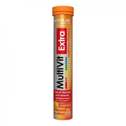 MultiVit Extra 20 tabs αναβράζοντα πορτοκάλι - Activlab Pharma MultiVit Extra 20 tabs αναβράζοντα πορτοκάλι - Activlab Pharma
