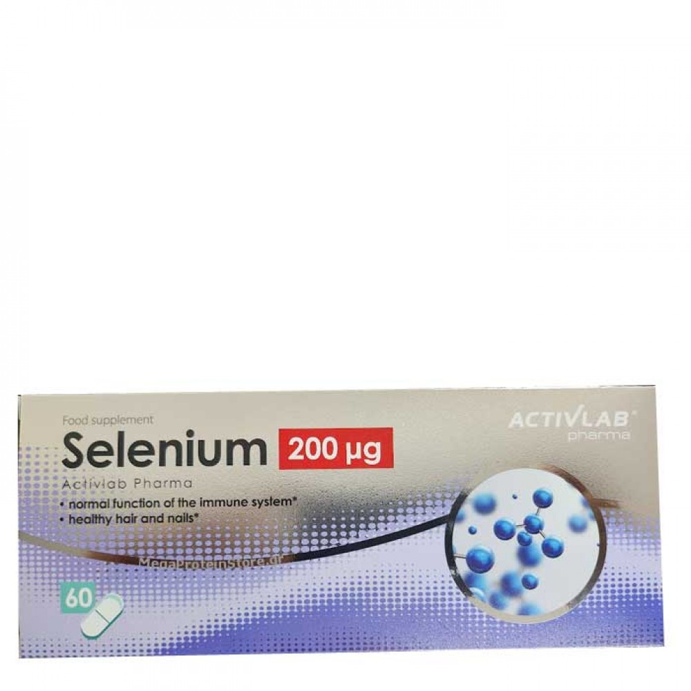 Selenium 200mcg 60 caps - Activlab Pharma