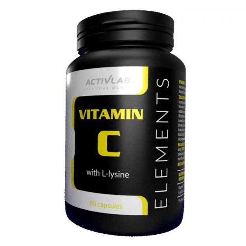 Vitamin C with L-Lysine 60 caps - ActivLab Vitamin C with L-Lysine 60 caps - ActivLab