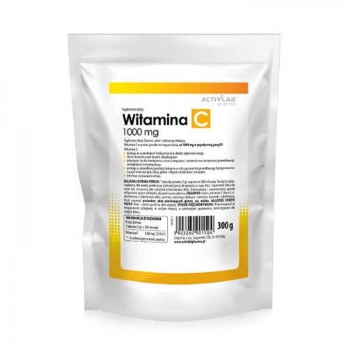 Witamina C 1000 mg 300g - Activlab Pharma / Vitamin C Witamina C 1000 mg 300g - Activlab Pharma / Vitamin C