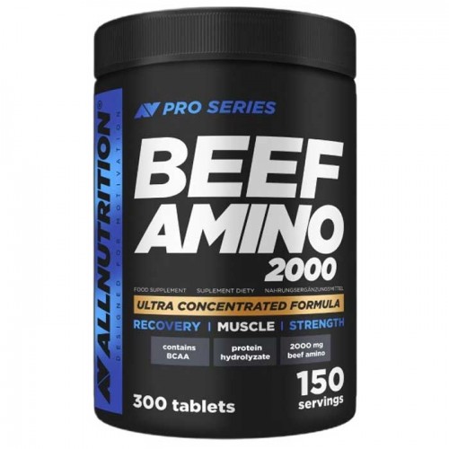 Beef Amino 2000 300 tabs - Allnutrition Beef Amino 2000 300 tabs - Allnutrition