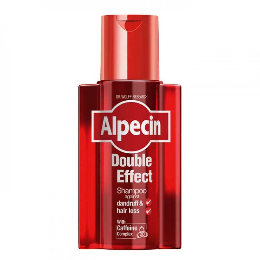 Alpecin Double Effect Shampoo 200ml  / κατά της τριχόπτωσης και της πιτυρίδας
