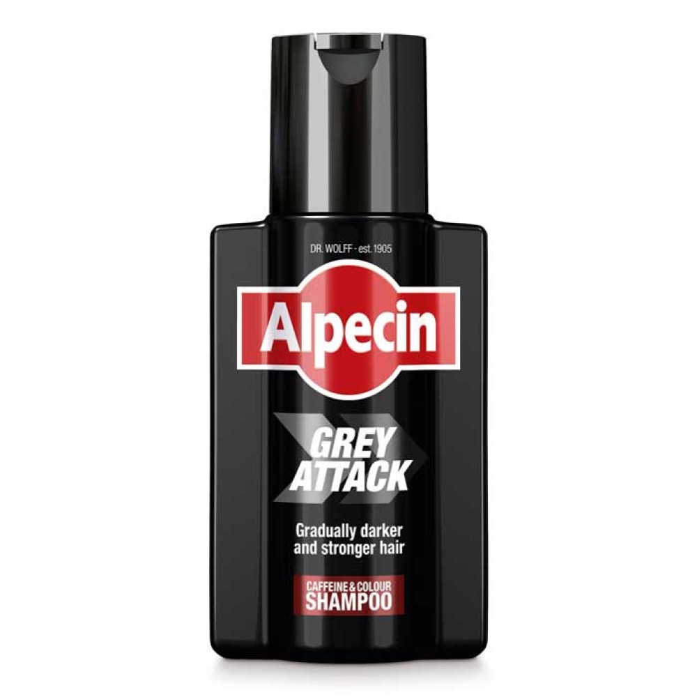 Alpecin Grey Attack Coffein & Color Shampoo 200ml