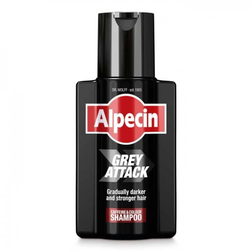 Alpecin Grey Attack Coffein & Color Shampoo 200ml Alpecin Grey Attack Coffein & Color Shampoo 200ml