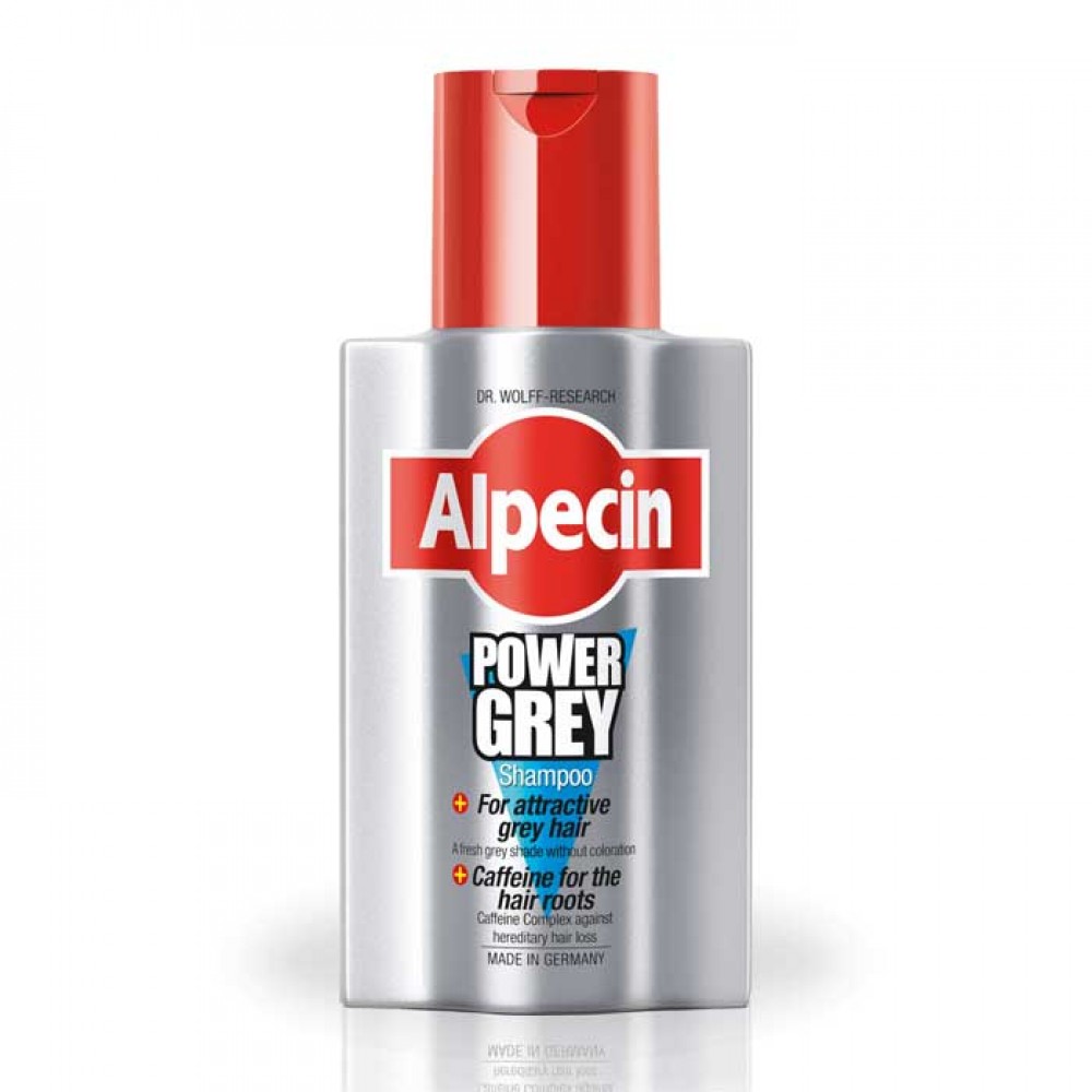 Alpecin Power Grey Caffeine Shampoo 200ml / κατά της Τριχόπτωσης