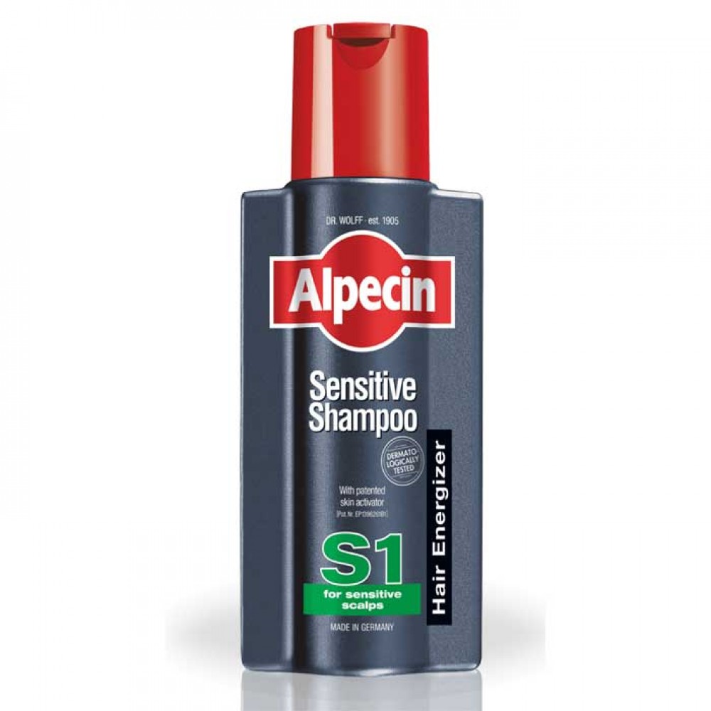 Alpecin S1 Sensitive Shampoo 250ml - Σαμπουάν για ευαίσθητο τριχωτό κεφαλής