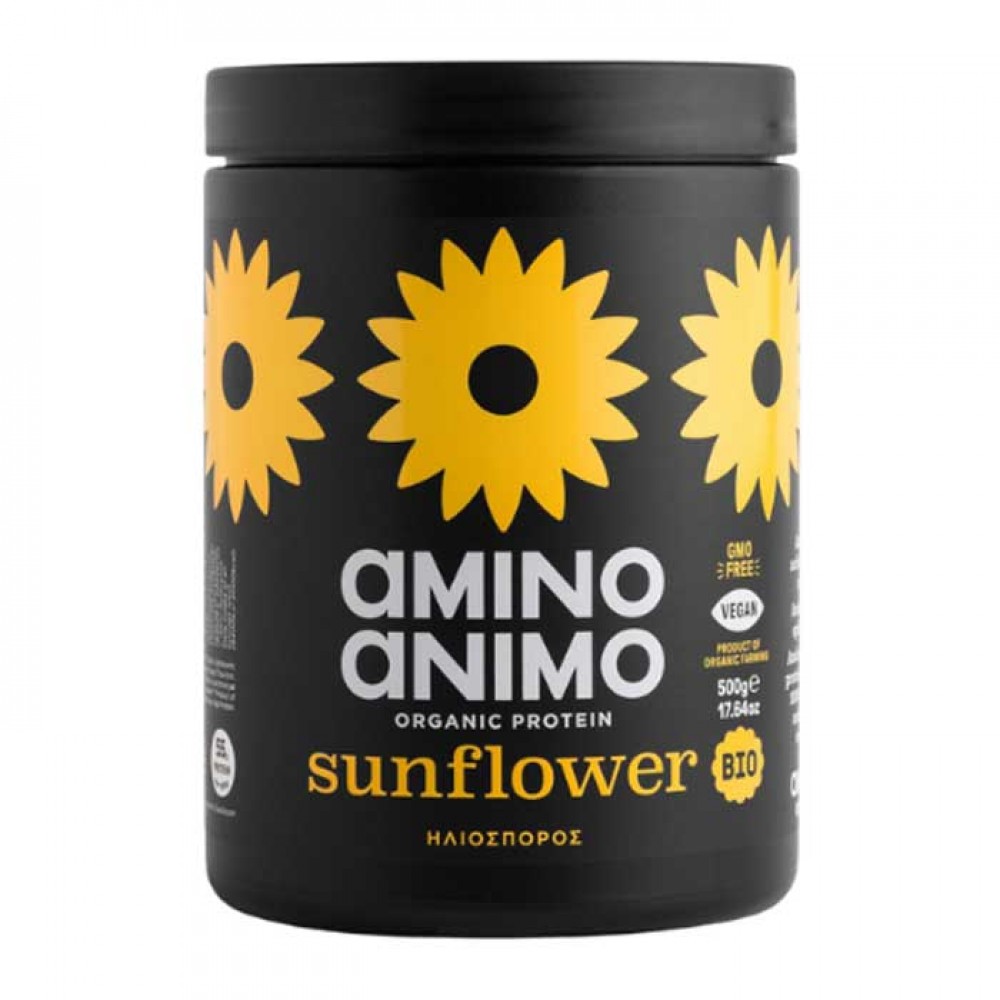 Ηλιόσπορος 500gr - Amino Animo / Sunflower Organic Protein
