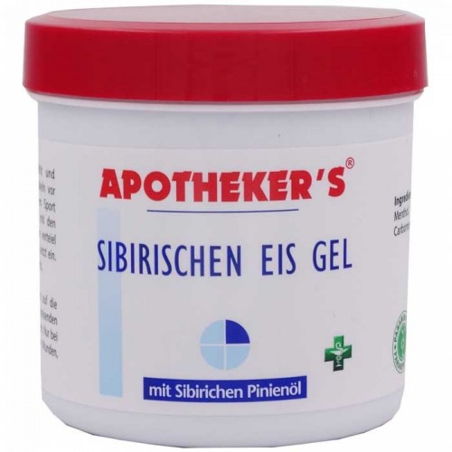 Apotheker's Sibirisches Eisgel 250ml / Ψυκτική κρέμα κρυοθεραπείας Apotheker's Sibirisches Eisgel 250ml / Ψυκτική κρέμα κρυοθεραπείας