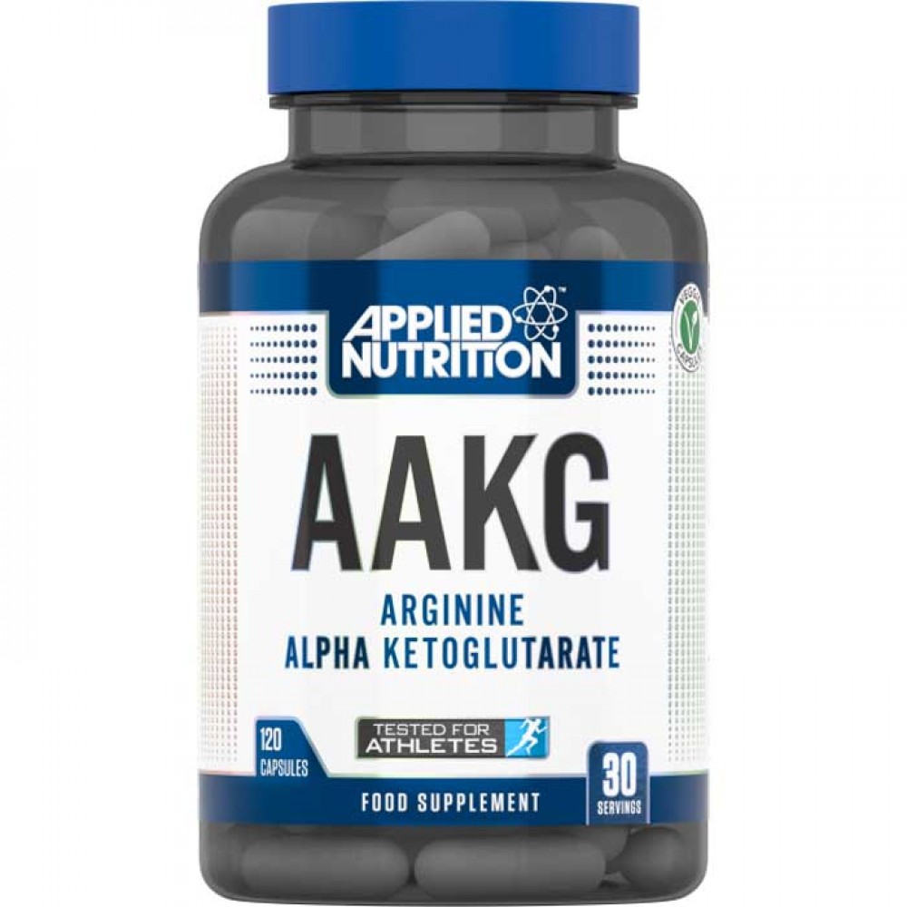 AAKG Arginine Alpha Ketoglutarate 120 caps - Applied Nutrition
