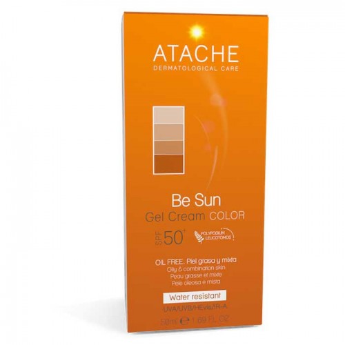 ATACHE BE SUN Gel-Cream Color 50spf 50ml / Αντηλιακό Προσώπου ATACHE BE SUN Gel-Cream Color 50spf 50ml / Αντηλιακό Προσώπου
