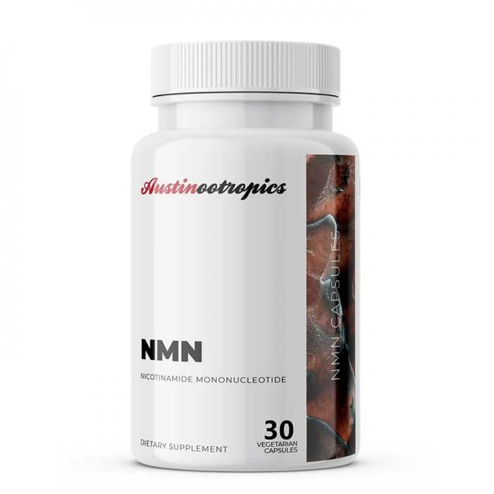 NMN 500mg 30 vcaps - Austinootropics / Nicotinamide Mononucleotide