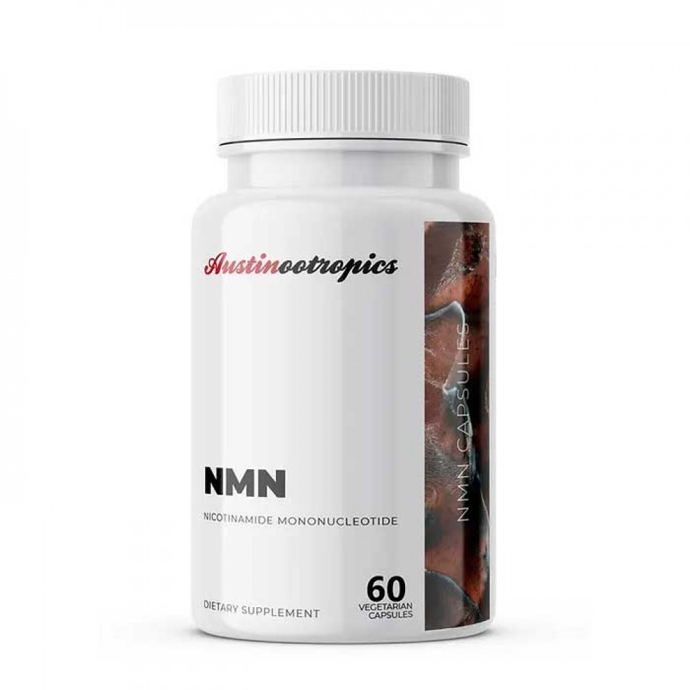 NMN 500mg 60 vcaps - Austinootropics  / Nicotinamide Mononucleotide