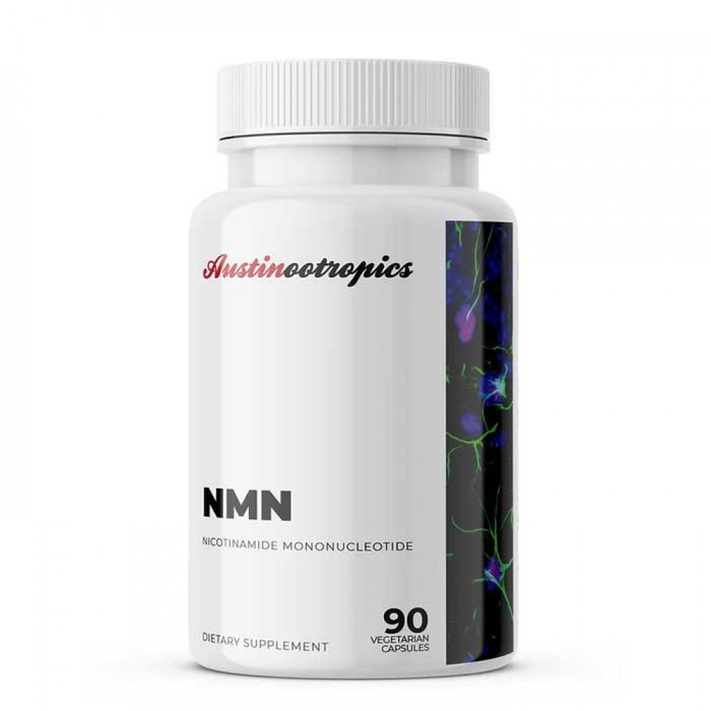 NMN 500mg 90 vcaps - Austinootropics  / Nicotinamide Mononucleotide