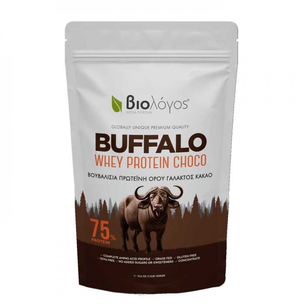 Buffalo Whey Choco 500g - Biologos