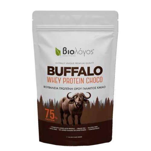 Buffalo Whey Choco 500g - Biologos Buffalo Whey Choco 500g - Biologos
