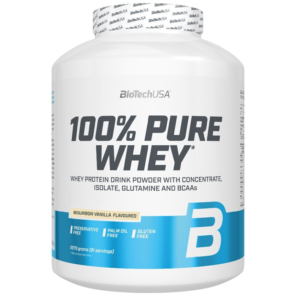 100% Pure Whey 2270gr - Biotech USA + ΔΩΡΟ δύο bar 50g
